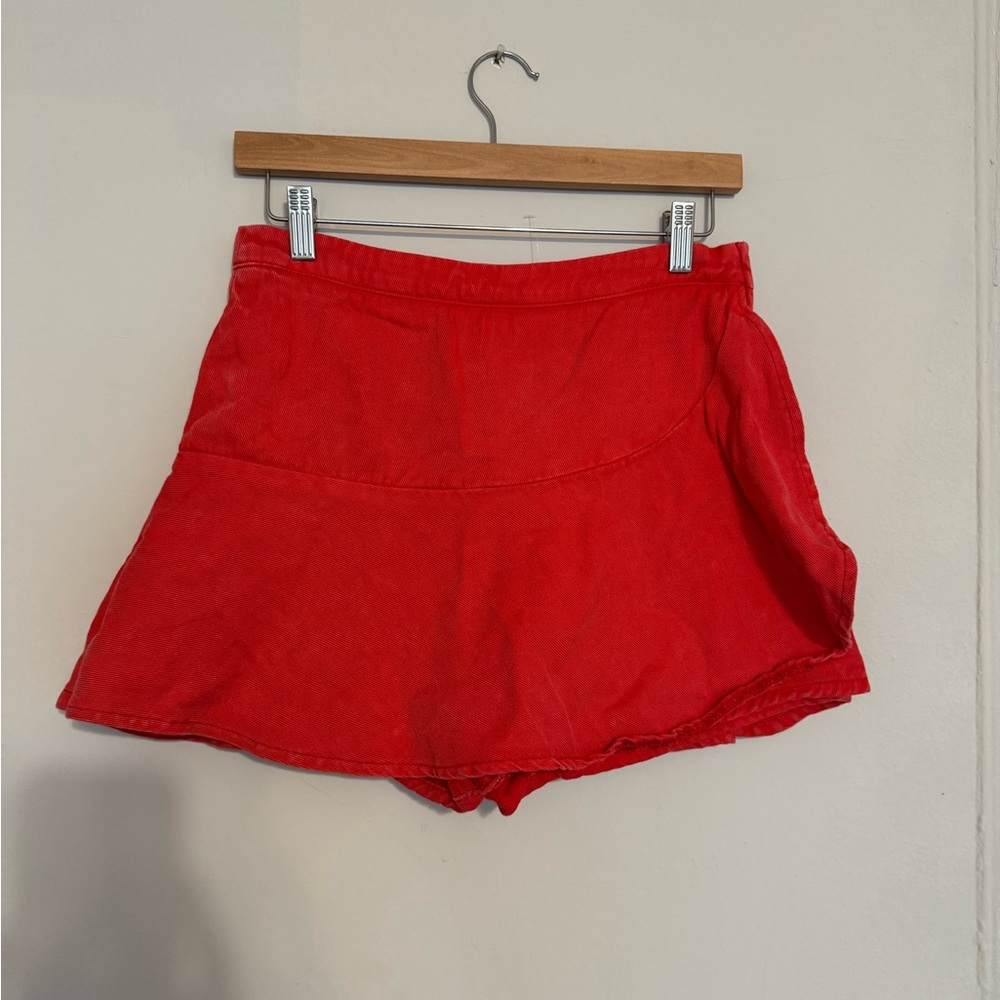 Red Women's Shorts